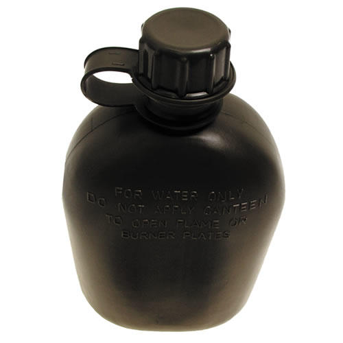 MFH bottiglia di plastica, oliva, 1l