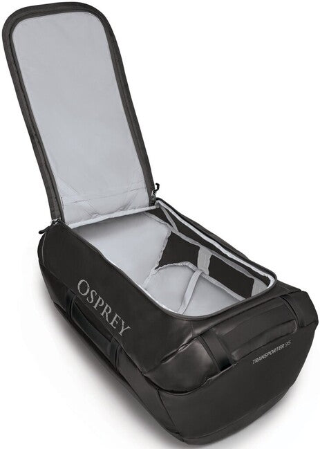 Osprey Transporter 95 borsa da viaggio, nera