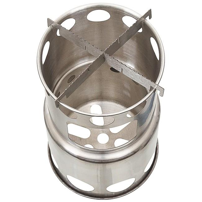 Fox Outdoor Travel fornello da viaggio in acciaio inox