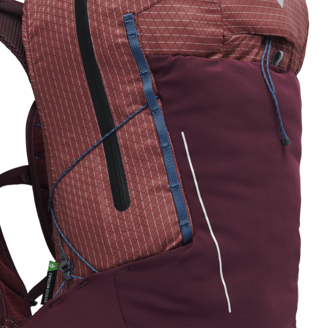 Black Diamond Pursuit 30 zaino escursionistico da donna, blu ciliegia-rosa