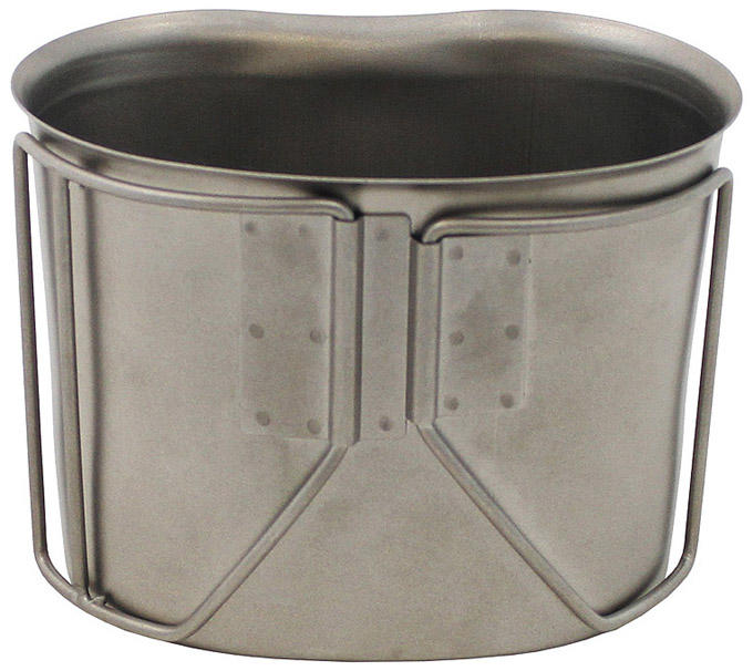 MFH Becher gavetta inossidabile, 500ml