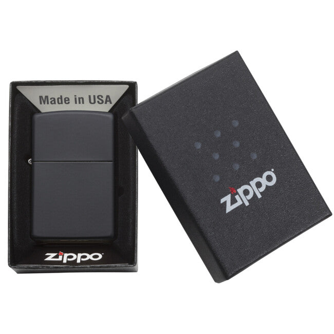 Zippo Accendino a benzina, nero opaco