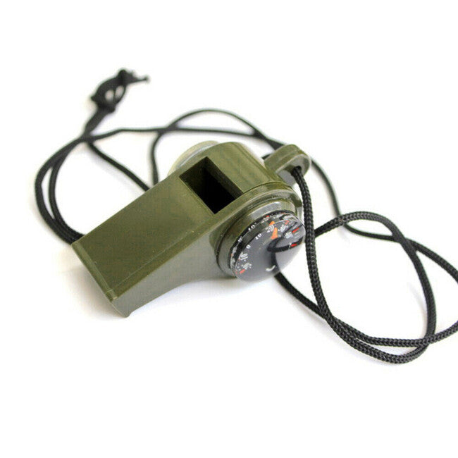 Origin Outdoors 3 in 1 Survival Σφυρίχτρα, λαδί