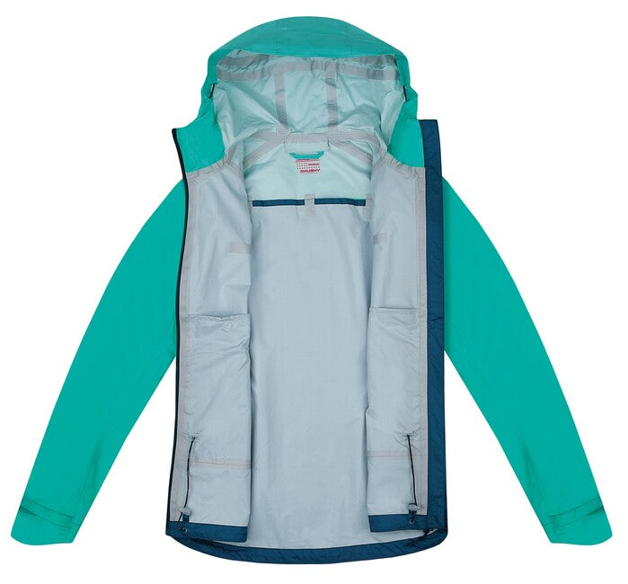 HUSKY Lamy giacca outdoor da donna, turchese/blu