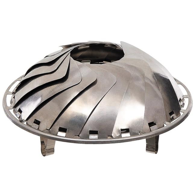 Fox Outdoor Ciotola per esterni pieghevole in acciaio inox ignifugo