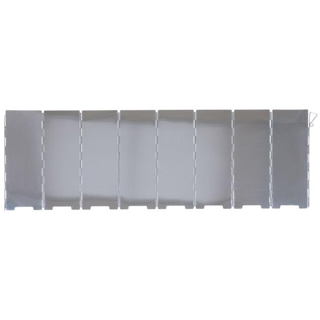 Fox Outdoor Protezione antivento per fornelli in alluminio 8 lamelle
