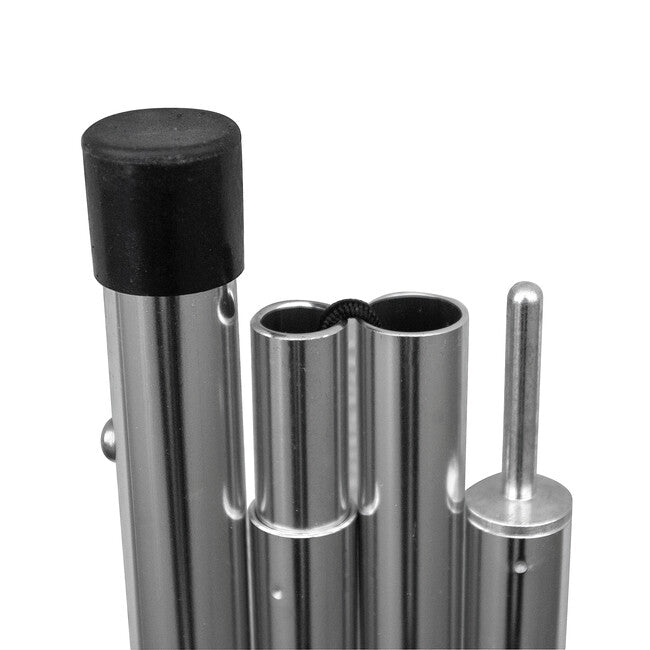 BasicNature asta per tenda regolabile 180-210 cm