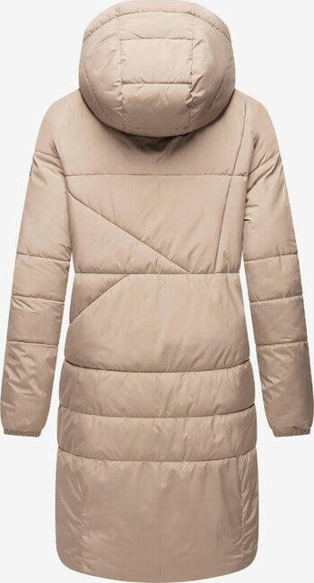 Navahoo Bliblablubb giacca invernale da donna con cappuccio, grigia tortora