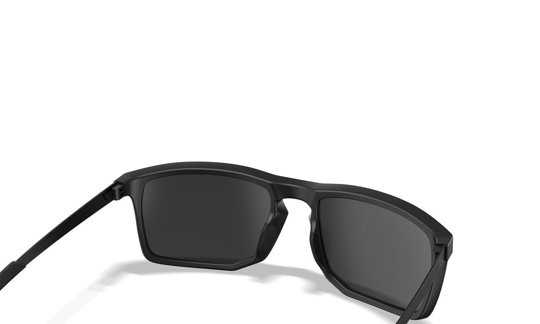 Wiley X Axe Sunglasses, Captivate Polarized Grey/Matte Black