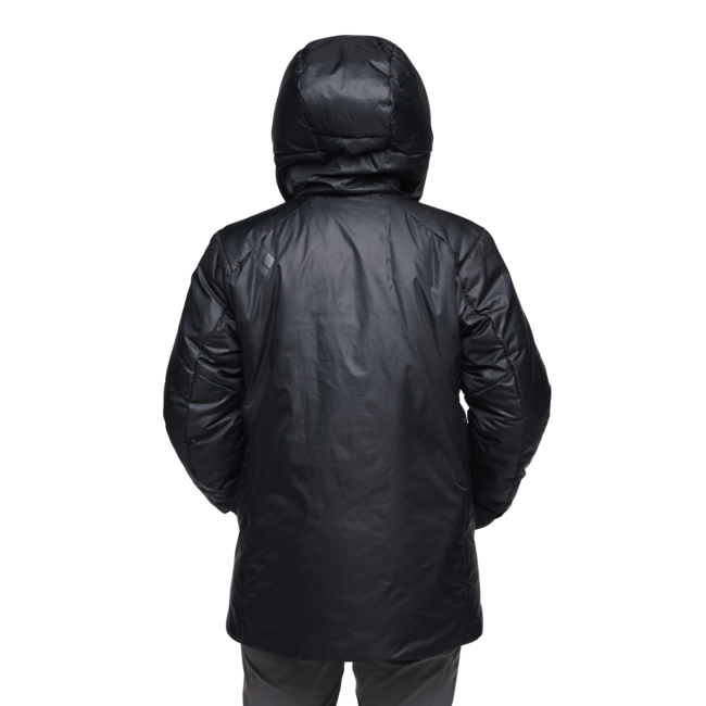 Black Diamond Belay parka, nero