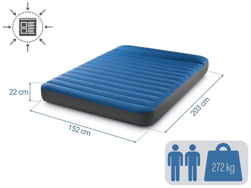 Intex Materasso gonfiabile da campeggio Regina Dura-Beam