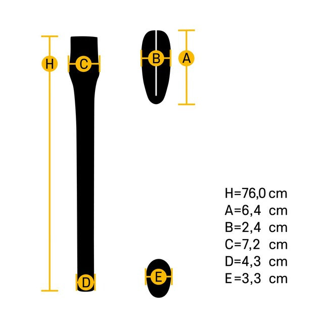 Hultafors HB AHS 760-60X17 HB Ευθεία Λαβή Τσεκουριού 842750 id