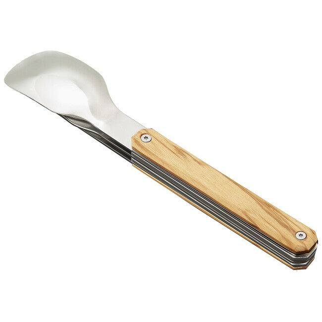 Akinod A01M00001 set di posate 12h34, legno d'oliva