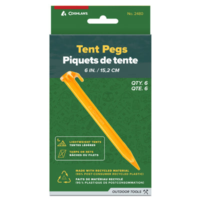 Coghlans Picchetti per tende ABS 15 cm 6 pezzi in blister