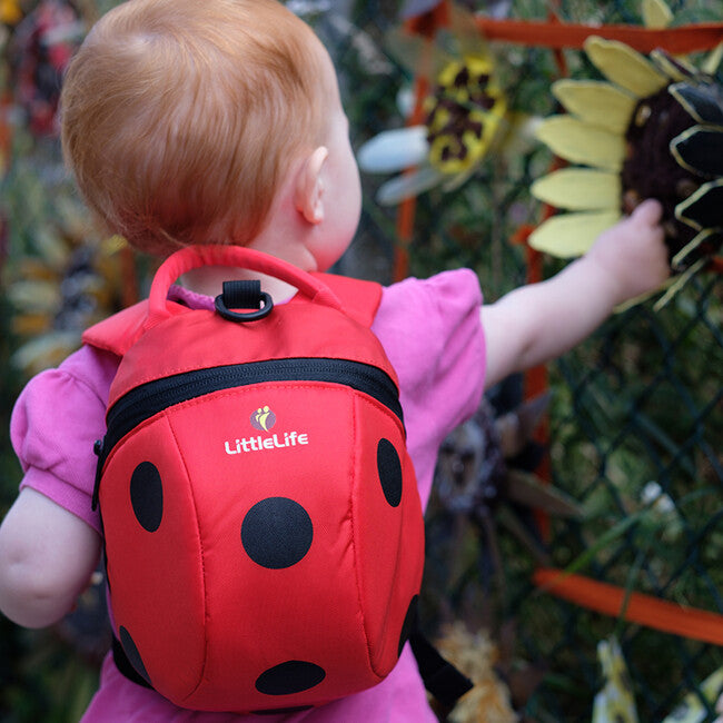 LittleLife Zaino per bambini con motivo a coccinella 2 l