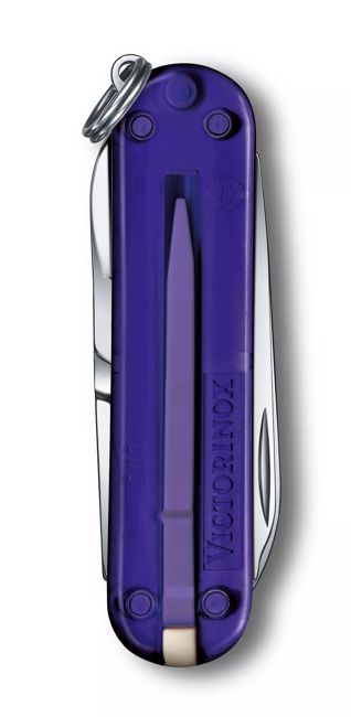 Victorinox Classic SD Μαχαίρι Τσέπης Διάφανο, μωβ