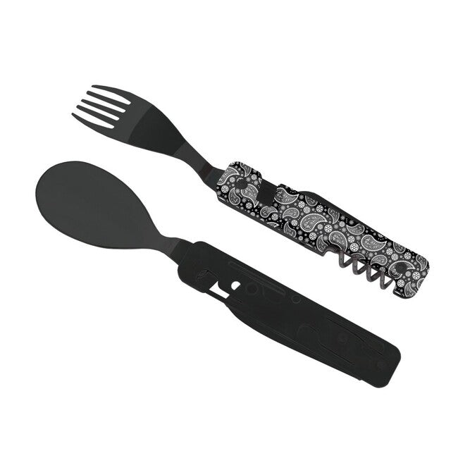 Akinod A02B00011 set multifunzione 13h25, finitura a specchio nera, black bandana