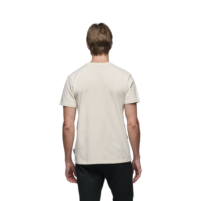 Black Diamond Project maglietta a maniche corte da uomo, bianco sporco