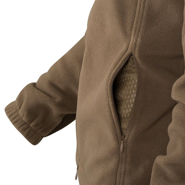 Helikon-Tex Cumulus felpa con cappuccio in pile, nera