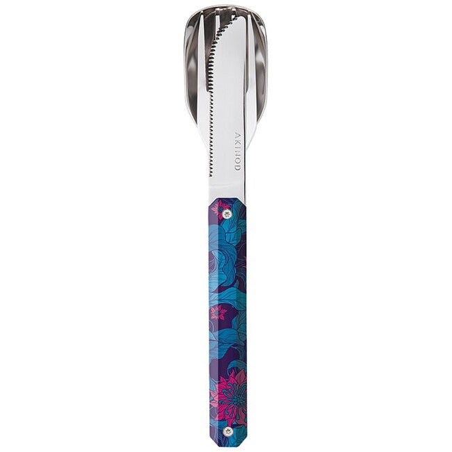 Akinod A01M00024 set di posate 12h34, ibisco