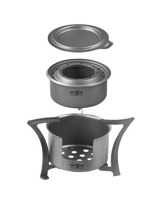 Origin Outdoors Combo Stufa Titanium fornello combinato