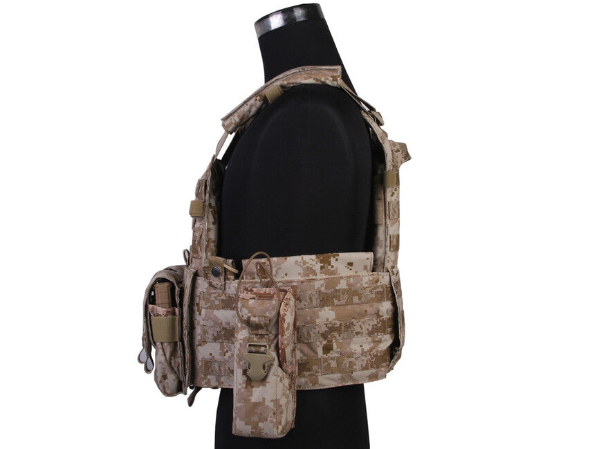 Emersongear Lbt6094a portapiatti con 3 tasche , aor1 500d