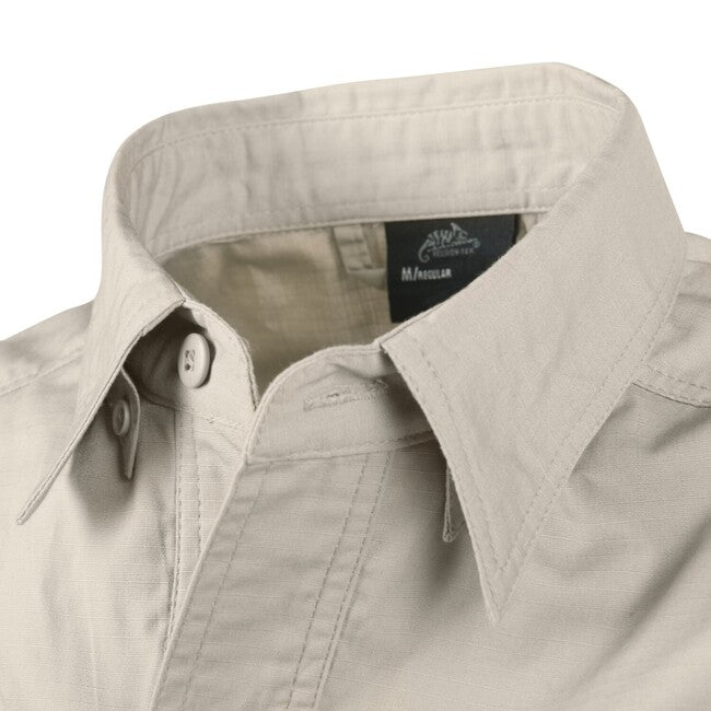Helikon-Tex Defender Mk2 camicia a maniche corte - Policotone Ripstop, beige