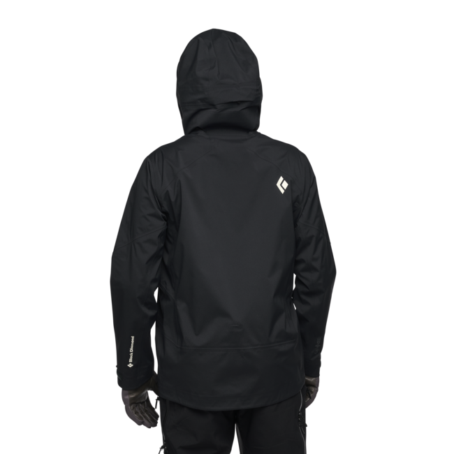 Black Diamond Recon Lt Stretch Shell giacca da sci da uomo, nera