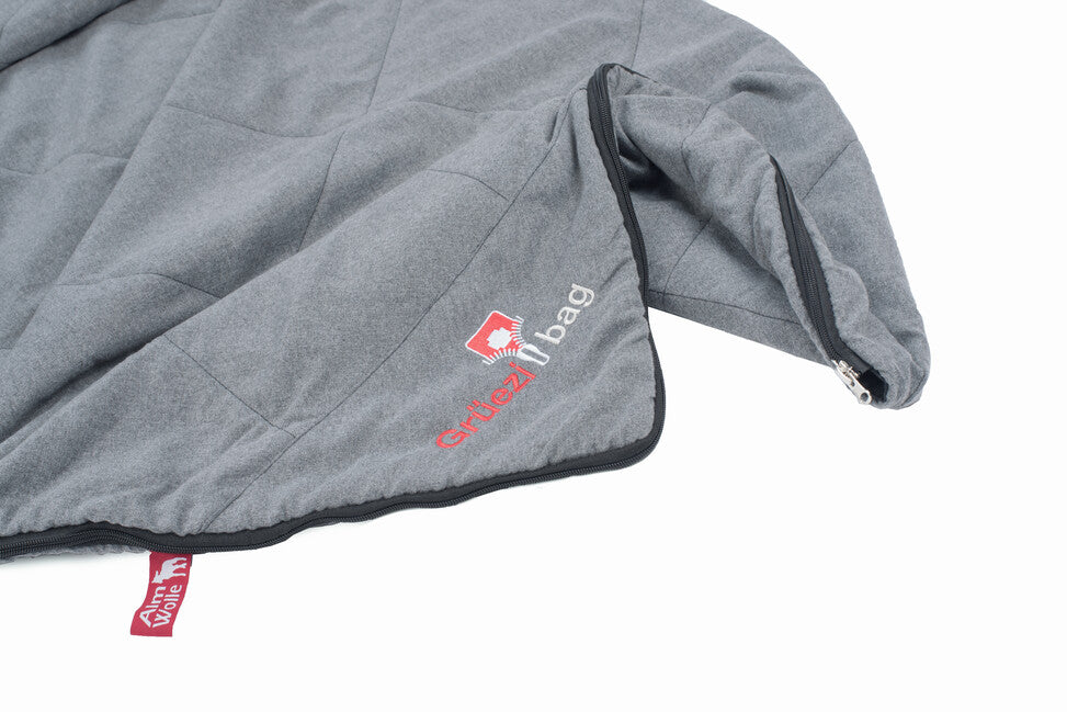 Grüezi-Bag Wellhealth Grüezi coperta di lana, grigia