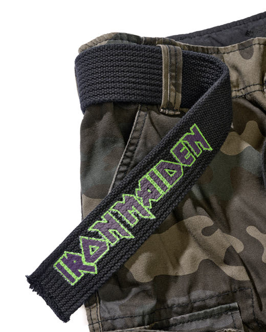 Brandit Iron Maiden Savage shorts, darkcamo