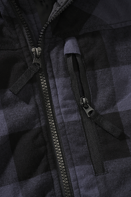 Brandit Lumber gilet, nero/grigio