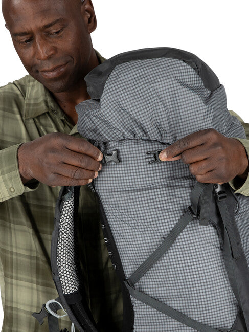 Osprey Aether Pro 75 zaino da trekking, silver lining