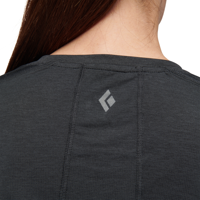 Black Diamond Lightwire Tech maglietta a maniche corte, nero