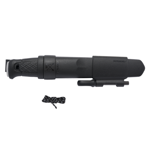 Morakniv Garberg (S) coltello da esterno con kit di sopravvivenza, nero