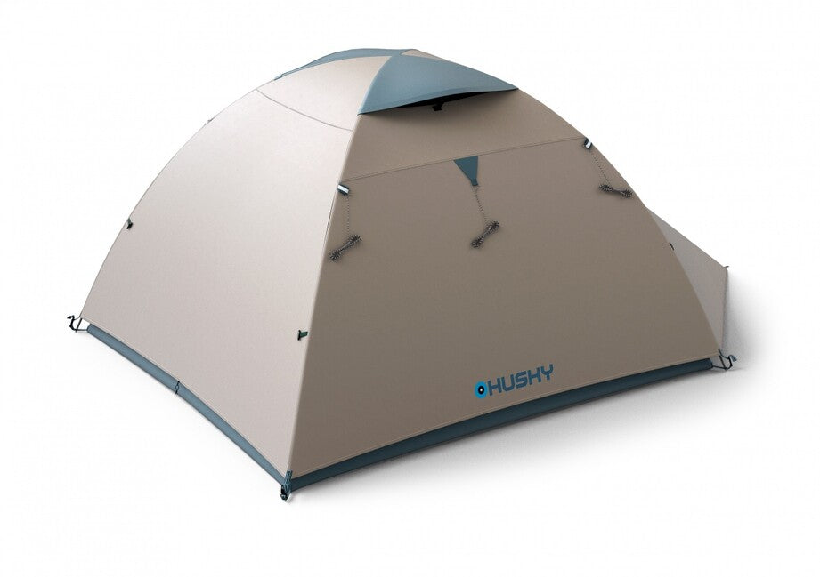 Husky Bird 3 Classic trekový stan pre 3 osoby, light grey