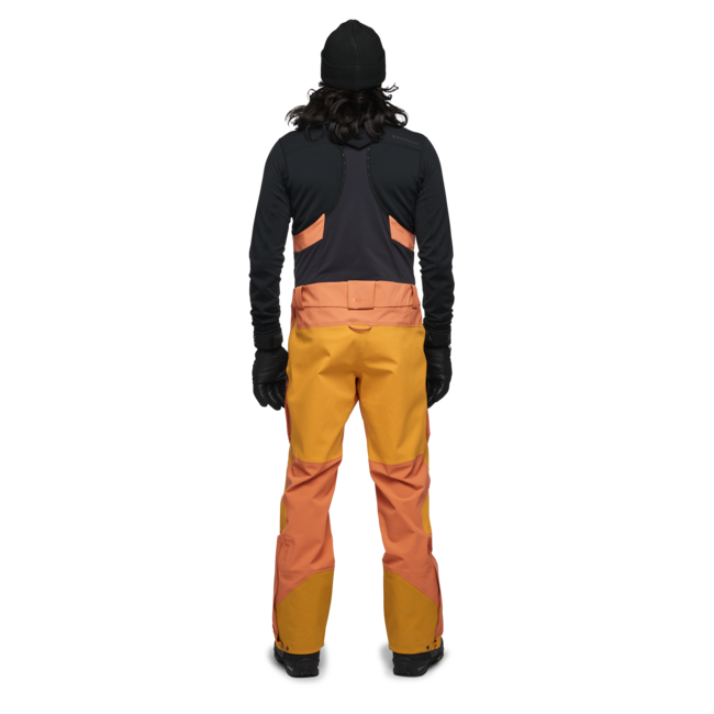 Black Diamond Recon Stretch Pro salopette, bd arancione-arancione fuoco
