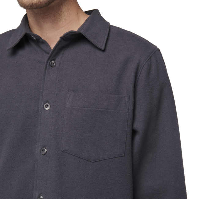 Black Diamond Project Flannel camicia di flanella da uomo, grigio acciaio