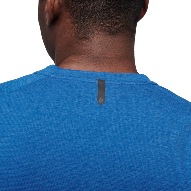 Black Diamond Lightwire Tech t-shirt a manica corta da uomo, blu drifter