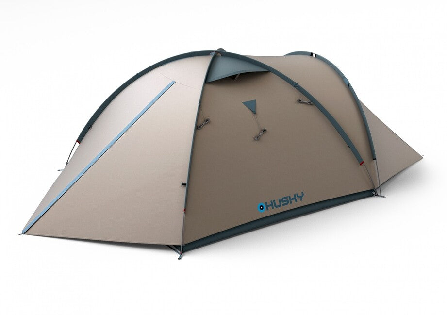 Husky Bizon 4 Classic rodinný stan pre 4 osoby, light grey
