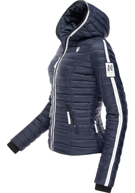 Navahoo Kimuk Princess giacca da donna mezza stagione con cappuccio, blu navy