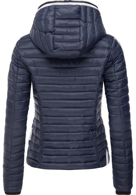 Navahoo Kimuk Princess giacca da donna mezza stagione con cappuccio, blu navy