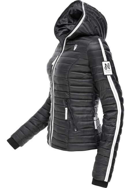 Navahoo Kimuk Princess giacca transitoria da donna con cappuccio, nera