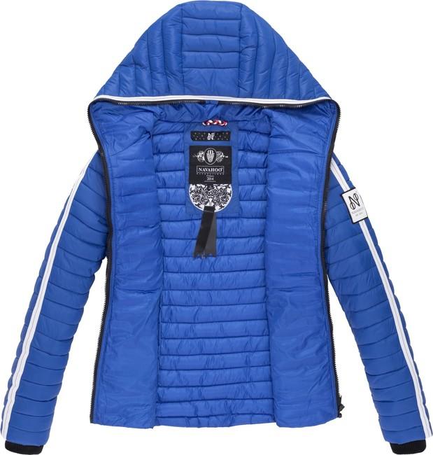 Navahoo Kimuk Princess giacca transitoria da donna con cappuccio, blue jean