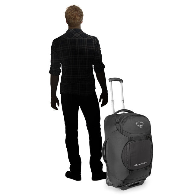 Osprey Sojourn 60 borsa da viaggio, nera