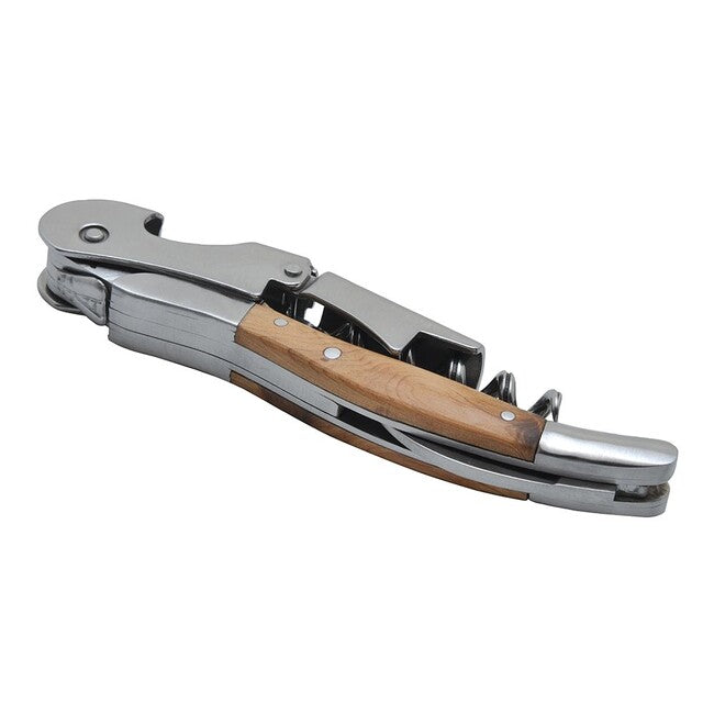 Laguiole DUB506 coltello da cameriere con manico in legno di ginepro