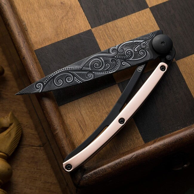 Deejo Coltello ORO Tattoo Oro rosa 18 carati Pacifico