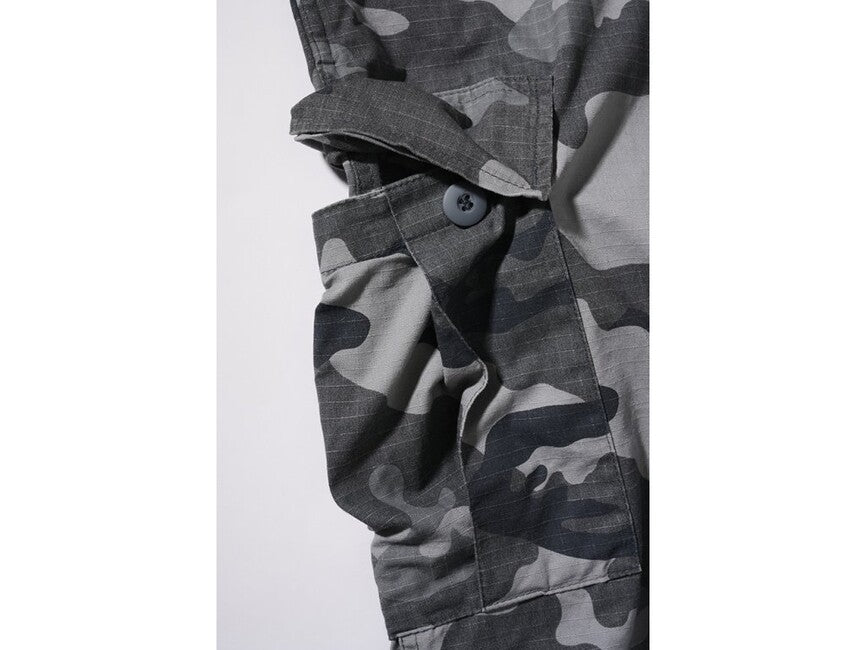 Brandit BDU Ripstop pantaloncini, grigio mimetico
