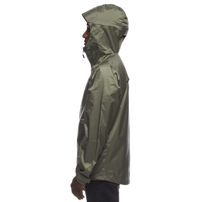 Black Diamond Treeline Rain Shell giacca impermeabile uomo, tundra