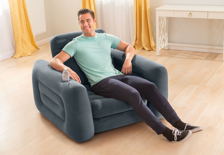 Intex Poltrona gonfiabile pieghevole