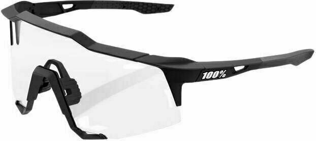 100% Speedcraft occhiali da sole, soft tact nero